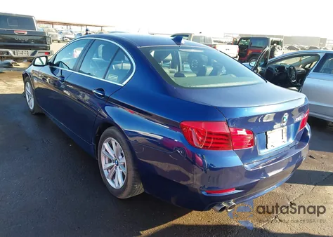 2015 BMW 528I z USA, uszkodzony, nr VIN WBA5A5C5XFD524505
